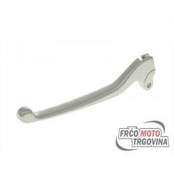 Brake lever left silver for drum brake for Piaggio