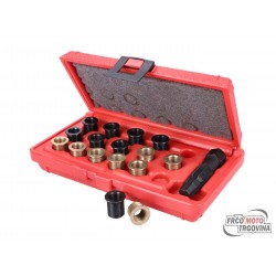 spark plug thread repair kit M12 w/ drill