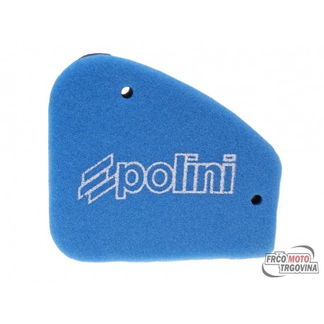 Air filter insert Polini for Peugeot vertical 50ccm