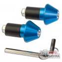 End plugs conic blue