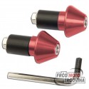 End plugs conic red