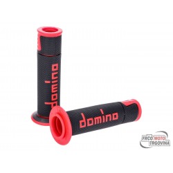 Grip set Domino A450 on-road RED