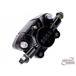 Brake caliper black for Aprilia SR50, Malaguti F12, F15, Piaggio Liberty, Vespa ET2, ET4, Zip