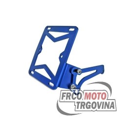 Držač registarske pločice - bočni - plavi - Minarelli horizontalno