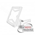 License plate holder - side - white- Minarelli Horizontal