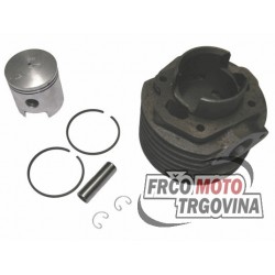 Cylinder with piston MOTINS 48  for Tomos T4.8      ( pin 12)