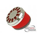 Zračni filter Malossi Red Filter E13 32 / 38mm 25° rdeče-krom