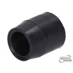 Connecting rubber for rear silencer 22/25mm black