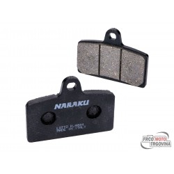 Naraku organic brake pads for Aprilia RS, RS4, Derbi GP1, GPR, MH KN1, KN2, R