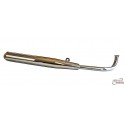 Exhaust Tecno Fast 28mm  Tomos A3 / A35 - Crome