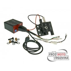 CDI ignition box with coil Malossi K15 RPM Control for Piaggio (with WFS)