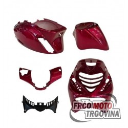 Body kit Piaggio Zip SP - Candy red 5pcs