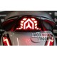 Taillight Alpha styling Piaggio Zip LED tube moving
