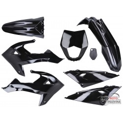complete black fairing kit for Rieju MRT Pro 2021-2023 Euro5