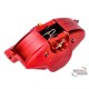 Zavorna čeljust DMP CNC rdeča za Piaggio Sprint, Primavera, ZIP, LX
