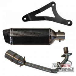 Exhaust Racing Carbon - Piaggio Zip,Vespa Sprint/Primavera (EURO5) IGET
