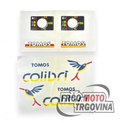 Sticker set Tomos Colibri A5