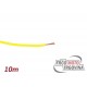 Electric cable universal 0.85mm 10m yellow
