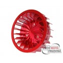 Fan wheel red for Minarelli horizontal, Keeway, CPI, 1E40QMB