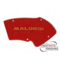 air filter foam element Malossi red sponge for Gilera, Italjet, Piaggio