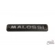 Naljepnica Malossi-ploščica auspuha 35X150mm