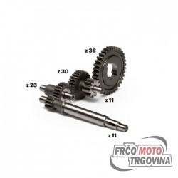 Long primary transmission HTQ MALOSSI for PIAGGIO ciao moped and other models