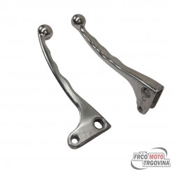 Set of brake levers CROME - Lusito / Magura - Tomos A3