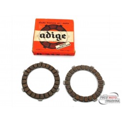 Clutch plate set for Puch MV MS