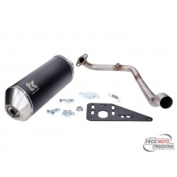 exhaust Turbo Kit GMax 4T for Peugeot Pulsion 125 ie 4T LC 21- E5