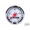 Speedometer up to 80km/h round shape 48mm