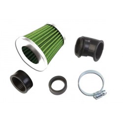 Sport filtar zraka KN Small 28-35mm - green/black