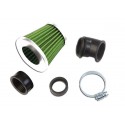 Air filter KN Small 38-35 mm - green/black