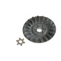 Half pulley and star washer for Cpi , Keeway , Malaguti - C4 Sport