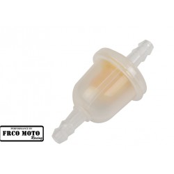 Fuel filter F.M.Racing - Yellow  (round)