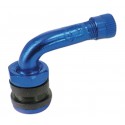 Bended alu valve blue