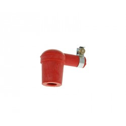 Spark plug cap racing silicone red