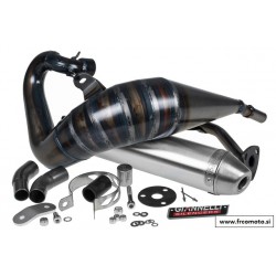 Izpuh Giannelli Enduro Aluminium -Yamaha DT R / Malaguti XSM (od 2004-) (E-Pass)