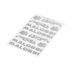 Mini Malossi set sticker - Silver
