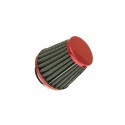 Air filter Power 38mm carburetor connection Red