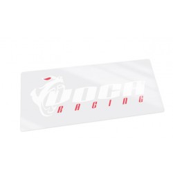 Sticker  VOCA Racing  11x4cm - White