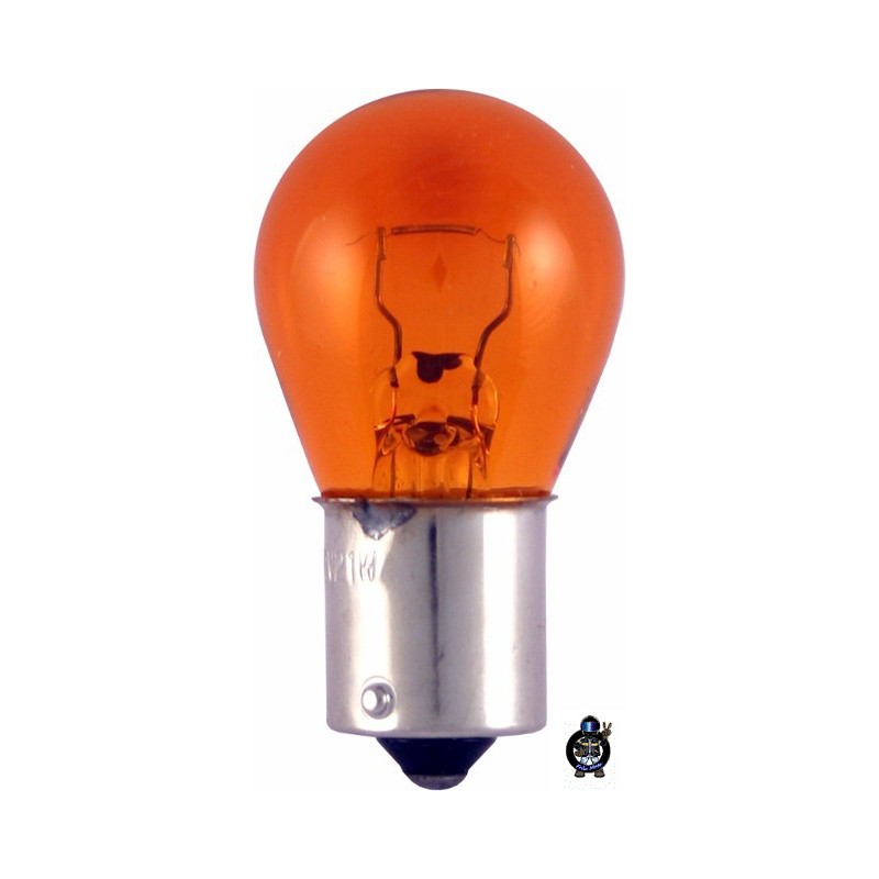Bulb 12V/21W, BA15s, Orange