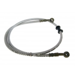 Brake hose assy steel braided version 94cm for front disc brake for GY6