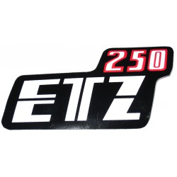 Naljepnica ETZ 250 (crveno-crna-bjela)