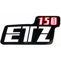 Naljepnica ETZ 150 (crveno-crna-bjela)