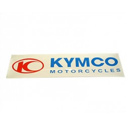 Nalepka  Kymco 111x27mm -transparent