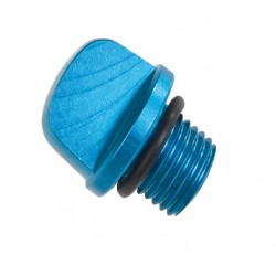 Oil cap Blue Minarelli -  Mbk Booster , Nitro , Cpi