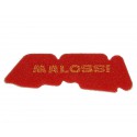 Air filter foam element Malossi red sponge for Derbi , Gilera , Piaggio