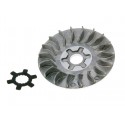 Half pulley incl. star washer for CPI , Keeway , Generic