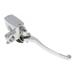 Front brake cylinder with lever chromed for GY6 Grand Retro