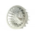 Fan wheel chrome for Minarelli horizontal, Keeway, CPI, 1E40QMB